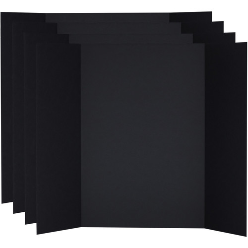 V-FLAT WORLD Tabletop V-Flat Large (4 x 3', 4-Pack, Black)