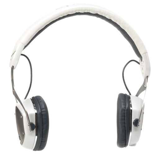 V-MODA Crossfade M-80 On-Ear Noise Isolating Headphones (White Silver)
