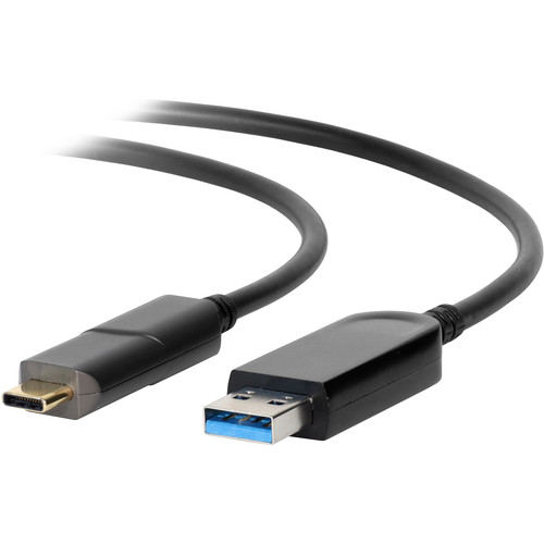 Vaddio USB 3.0 Type-A to Type-C Active Optical Cable (26.2', Plenum Rated)