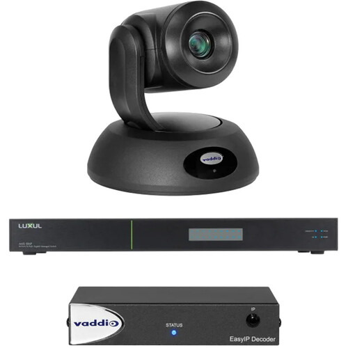 Vaddio EasyIP 20 Base Kit with Professional IP PTZ Camera (Black)