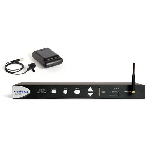 Vaddio EasyTalk Wireless Lavalier USB Mic System