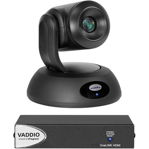 Vaddio RoboSHOT 12E HDBaseT PTZ Camera with OneLINK HDMI (Black)