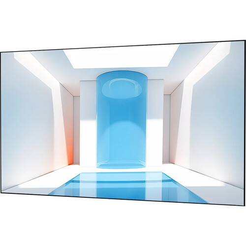 Valerion 120" Fresnel Ambient Light Rejecting Fixed Frame Projection Screen
