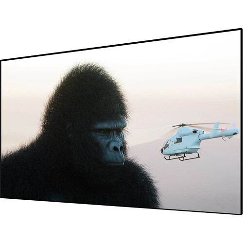 Valerion MW-100-V 100" Matte White Fixed Frame Projection Screen