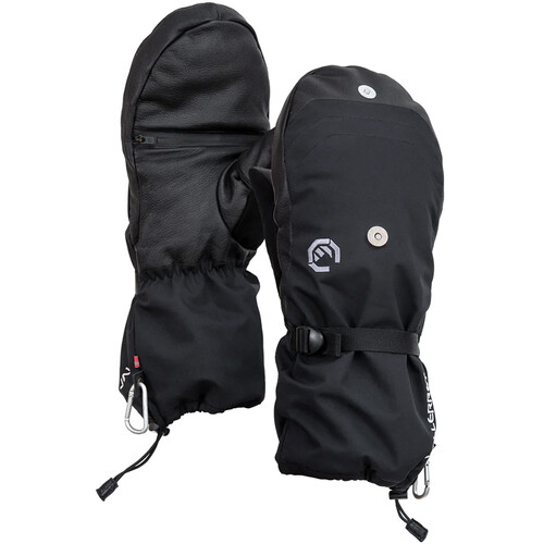 Vallerret Alta Arctic Mitt (Black, Extra-Large)