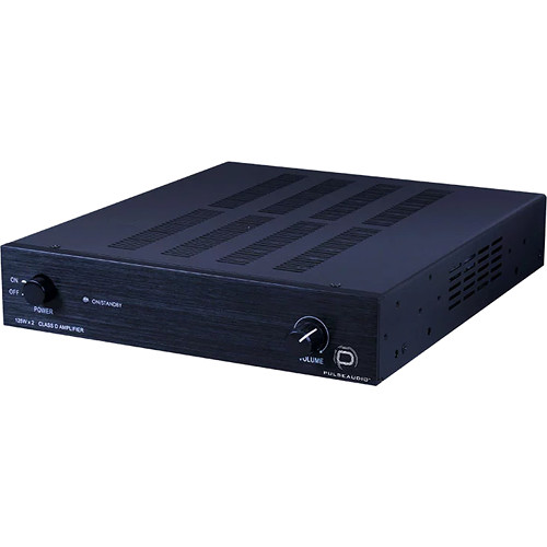 Vanco PulseAudio PA2X125 250W 2-Channel Amplifier