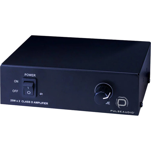 Vanco PulseAudio PA2X25 50W 2-Channel Amplifier