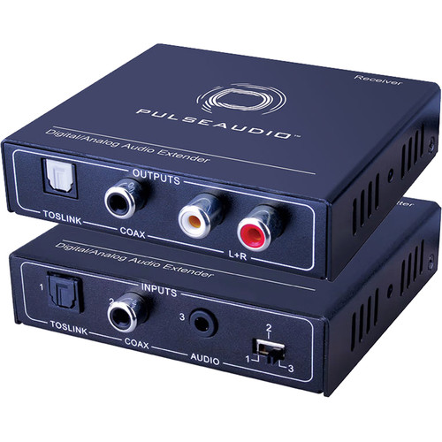 Sound Extender Analog & Digital Converter Over Single Cat5e/6 (PoC) Up Audio Extender Sound Extender Analog & Digital Converter Over Single Cat5e/6 (PoC) Up Audio Extender