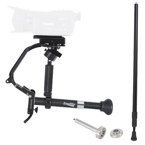 VariZoom Stealthy 3-Point Camera Support & Long Monopod Kit