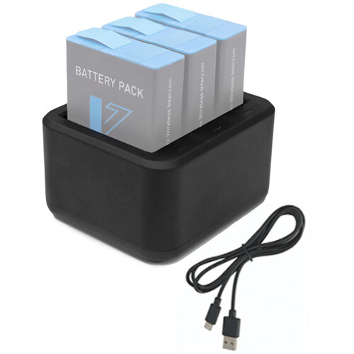 Vaxis Charger for Three Litecomm Batteries