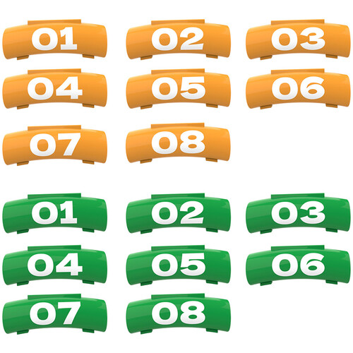Vaxis Litecomm Label Stickers
