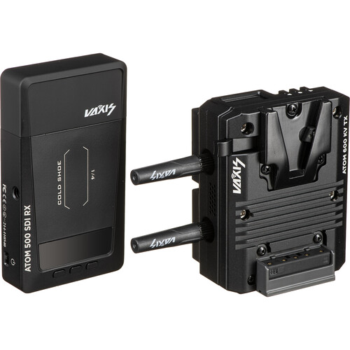 Vaxis ATOM 600 KV Wireless TX/RX Kit for RED KOMODO (V-Mount, Black)