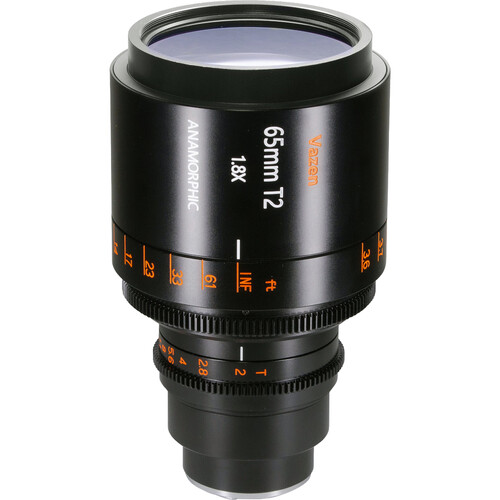 Vazen 65mm T2 1.8x Anamorphic Lens (Micro Four Thirds, Amber Flare)