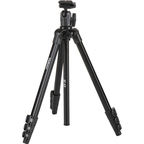 Velbon M43 4-Section Aluminum Tripod with Ball Head