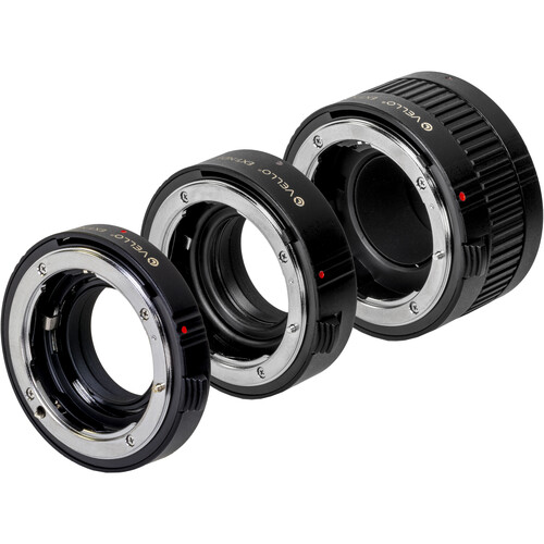 Vello EXT-ND2 Auto Focus Extension Tube Set for Nikon F-Mount Camera and Lenses