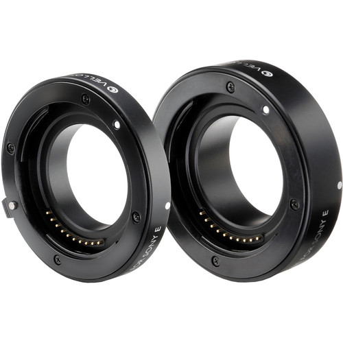Vello Econo Auto Focus Extension Tube Set for Sony E Mount