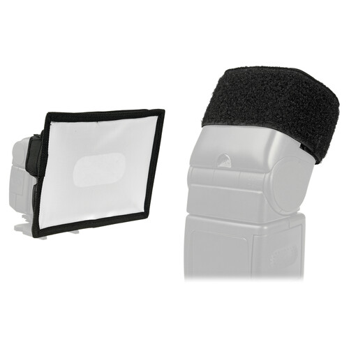 Vello Fabric Softbox with Cinch Strap Kit for Portable Flashes (Medium)