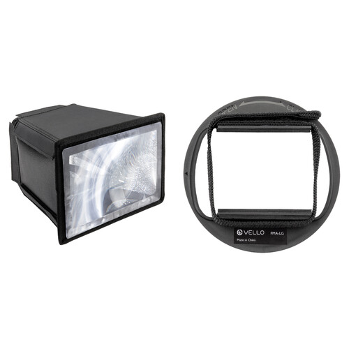 Vello Flash Multiplier-Diffuser Attachment with Large Adapter Kit