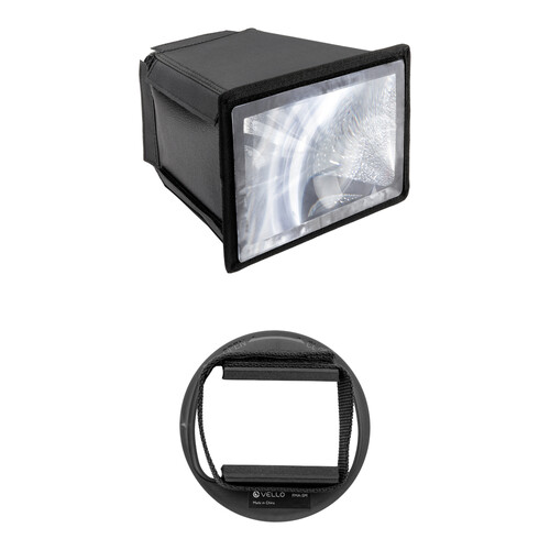 Vello Flash Multiplier-Diffuser Attachment with Small Adapter Kit