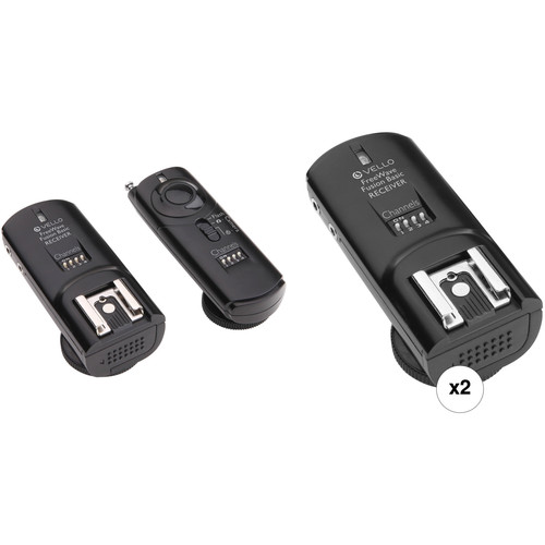 Vello FreeWave Fusion Basic Wireless Flash Trigger System Kit with Two Additional Receivers for Nikon Cameras