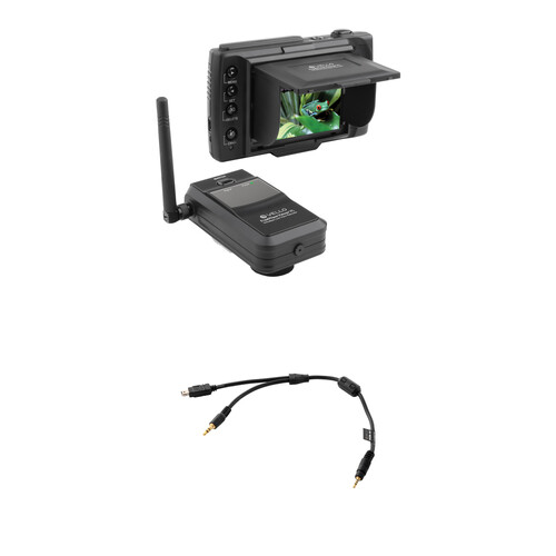 Vello FreeWave Viewer VL Wireless Live View Remote Kit with AV/Shutter Cable for D3100, D90 & D7000