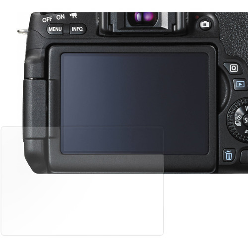 Vello Film Screen Protector for Canon EOS Rebel T4i, T5i, T6i, T6s, T7i, 77D Camera