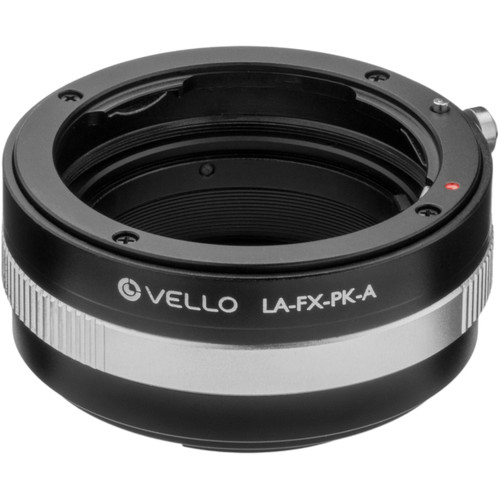 Vello Pentax K Lens to FUJIFILM X-Mount Camera Lens Adapter with Aperture Control