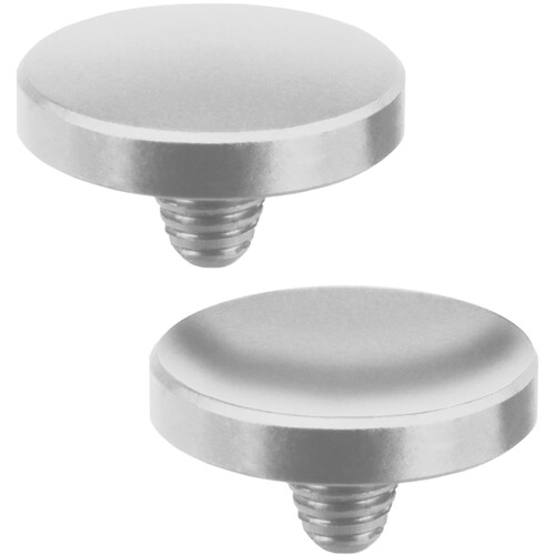 Vello 2X Soft Shutter Button Set (Silver)