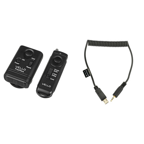 Vello FreeWave Wireless Remote Shutter Release Kit for Select Sony Cameras