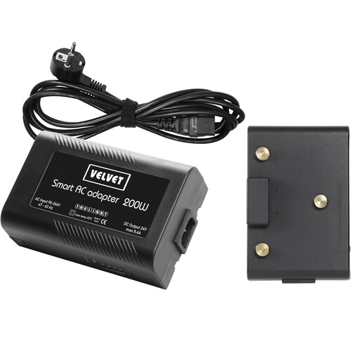 VELVETlight Smart AC 200W Power Supply for VELVET Mini 1, 2, and 3 (Gold Mount)