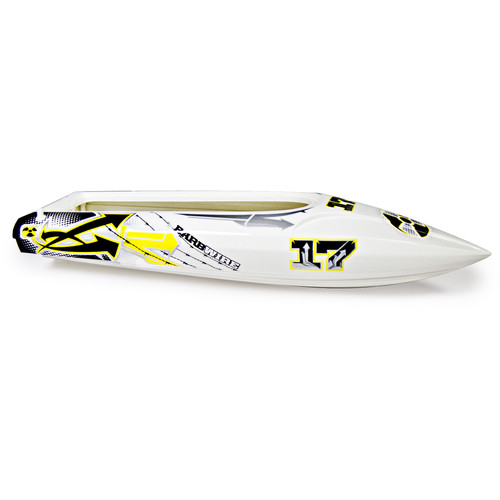Atomik RC Main Hull for 17" Barbwire 1 RC Boats