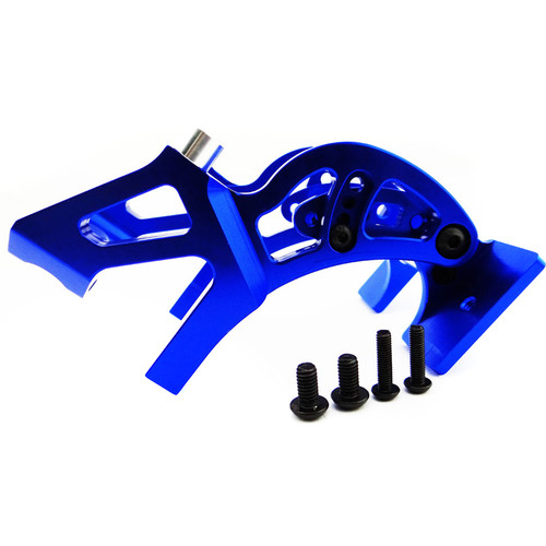 Atomik RC Wing Mount for Traxxas E-Revo 1/10 Scale RC Monster Truck (Blue)