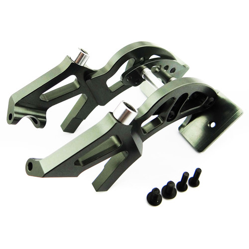 Atomik RC Wing Mount for Traxxas E-Revo 1/10 Scale RC Monster Truck (Gray)