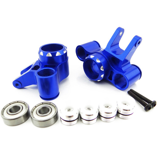 Atomik RC Rear Axle Carrier for Traxxas T-Maxx 1/10 Scale RC Monster Truck (Blue)