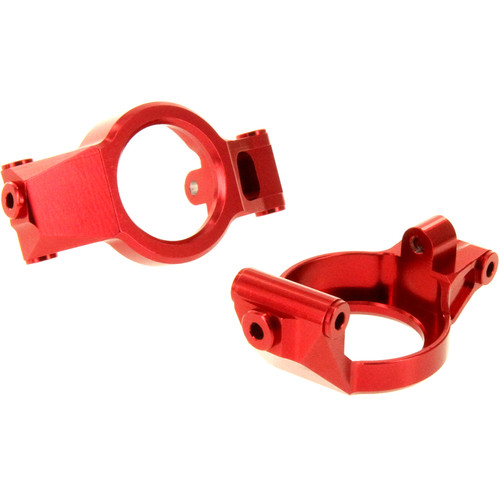 Atomik RC Caster Block for Traxxas X-Maxx RC Monster Truck (Red)