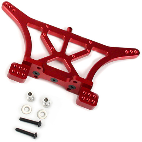 Atomik RC Rear Shock Tower for Traxxas Slash 1/10 Scale RC Short-Course Truck (Red)
