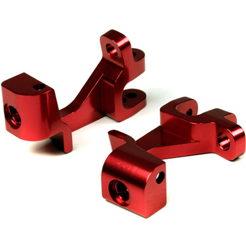 Atomik RC Caster Block for Traxxas Slash 1/10 Scale RC Short-Course Truck (Red)