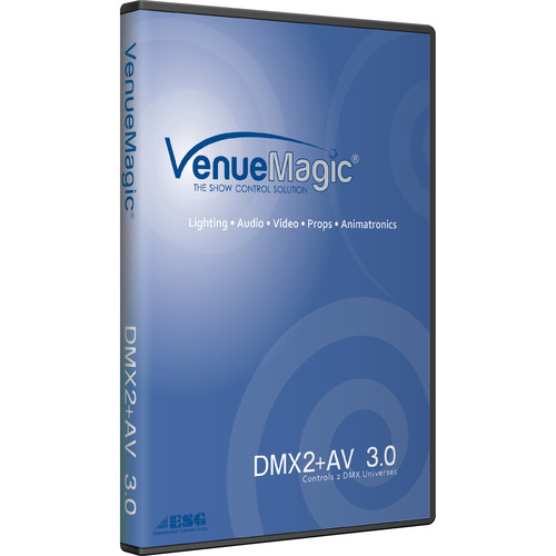 VenueMagic DMX2+AV 3.0 - Show Control DMX Software