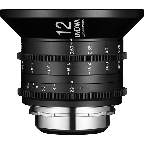 Venus Optics Laowa 12mm T2.9 Zero-D Cine Lens (Canon EF, Meters)