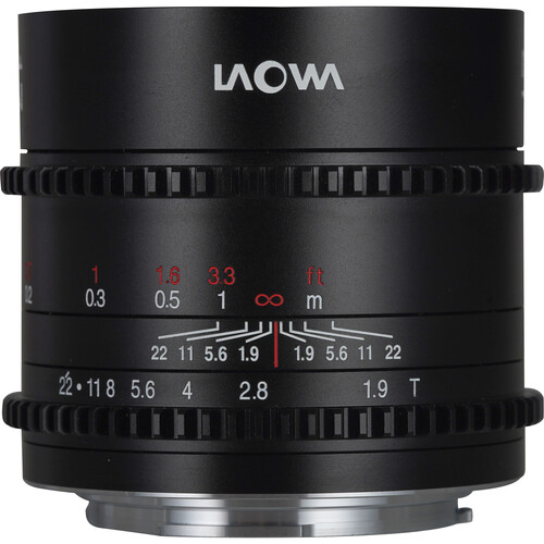 Venus Optics Laowa Cine 17mm T1.9 Lens (MFT, Feet/Meters)