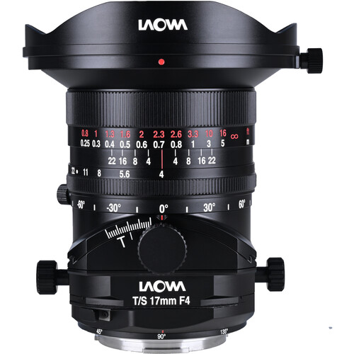 ラフルル、アルファディオス、ペルフェクト Venus Optics Laowa 17mm f/4 Zero-D Tilt-Shift Lens VE1740TS-RF