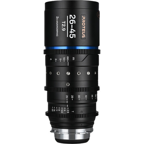 Venus Optics Laowa Proteus 26-45mm T2.9 2x S35 Anamorphic Zoom (ARRI PL, Meters, Blue Flare)