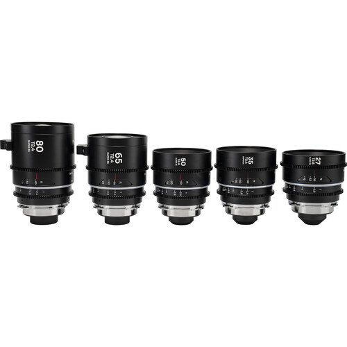 Venus Optics Laowa Nanomorph S35 Anamorphic Prime 5-Lens Kit (DJI DL, Silver Flare)