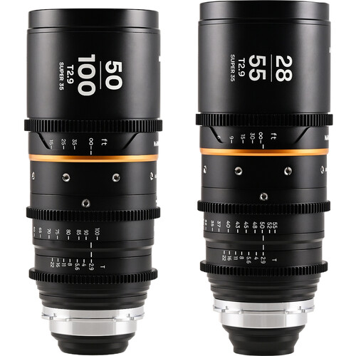 Venus Optics Laowa Nanomorph S35 Anamorphic Zoom 2-Lens Bundle (ARRI PL, Amber Flare)