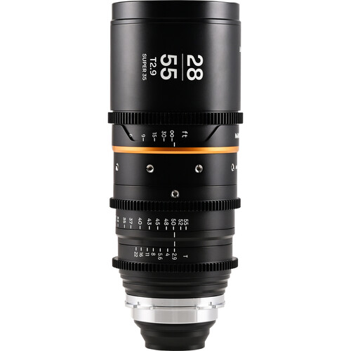 Venus Optics Laowa Nanomorph 28-55mm T2.9 1.5x S35 Anamorphic Zoom (ARRI PL, Amber Flare)