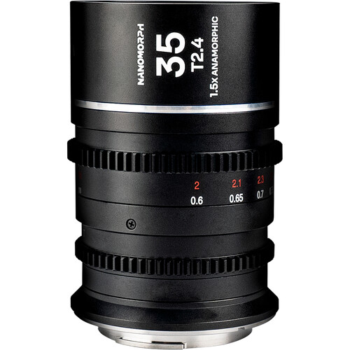 Venus Optics Laowa Nanomorph 35mm T2.4 1.5x S35 Anamorphic Lens (FUJIFILM X, Silver Flare)