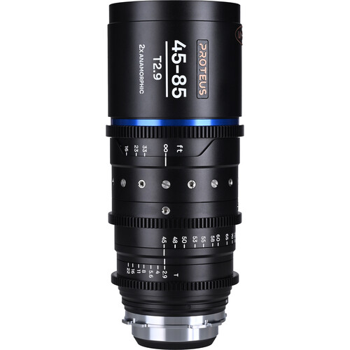 Venus Optics Laowa Proteus 45-85mm T2.9 2x S35 Anamorphic Zoom (ARRI PL, Feet, Blue Flare)