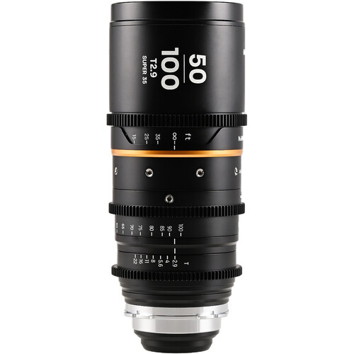Venus Optics Laowa Nanomorph 50-100mm T2.9 1.5x S35 Anamorphic Zoom (ARRI PL, Amber Flare)