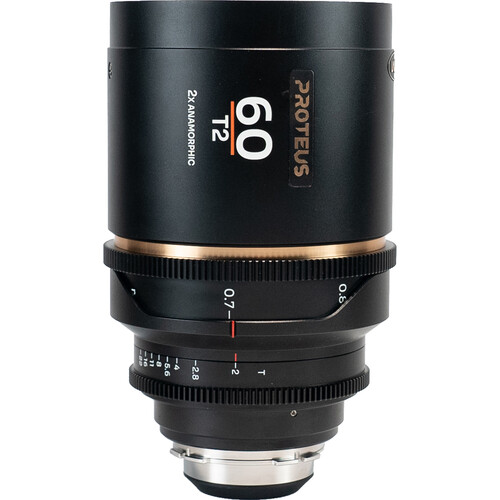 Laowa Proteus 2x Anamorphic 60mm T2 Lens (PL/EF, Feet, Amber Flare)