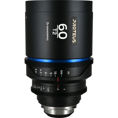 Venus Optics Laowa Proteus 2x Anamorphic 60mm T2 Lens (PL/EF, Feet, Blue Flare)